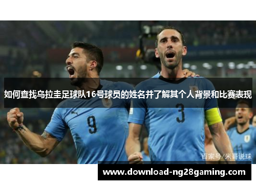 如何查找乌拉圭足球队16号球员的姓名并了解其个人背景和比赛表现
