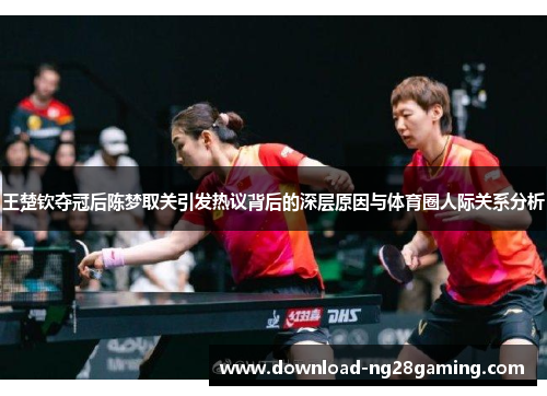 王楚钦夺冠后陈梦取关引发热议背后的深层原因与体育圈人际关系分析