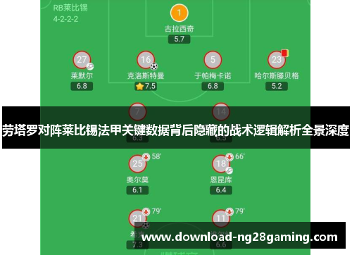 劳塔罗对阵莱比锡法甲关键数据背后隐藏的战术逻辑解析全景深度